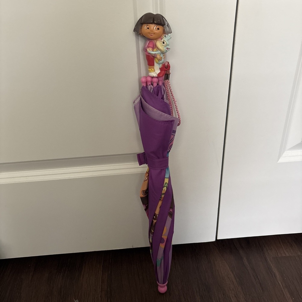 Nickelodeon Dora The Explorer Umbrella 2013 Y2K